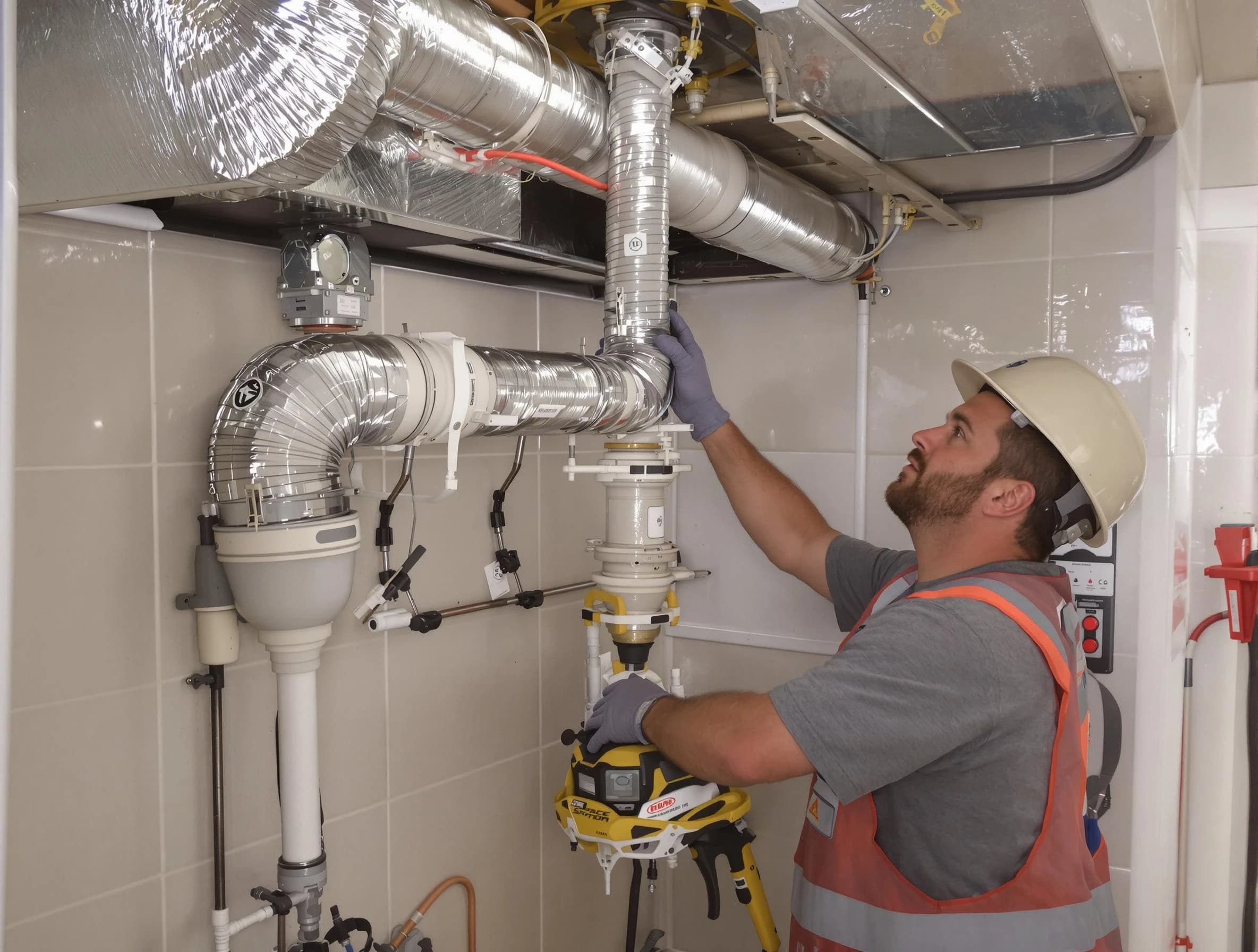 McCandless Dryer Vent Cleaning expert performing professional dryer vent repair and installation in McCandless