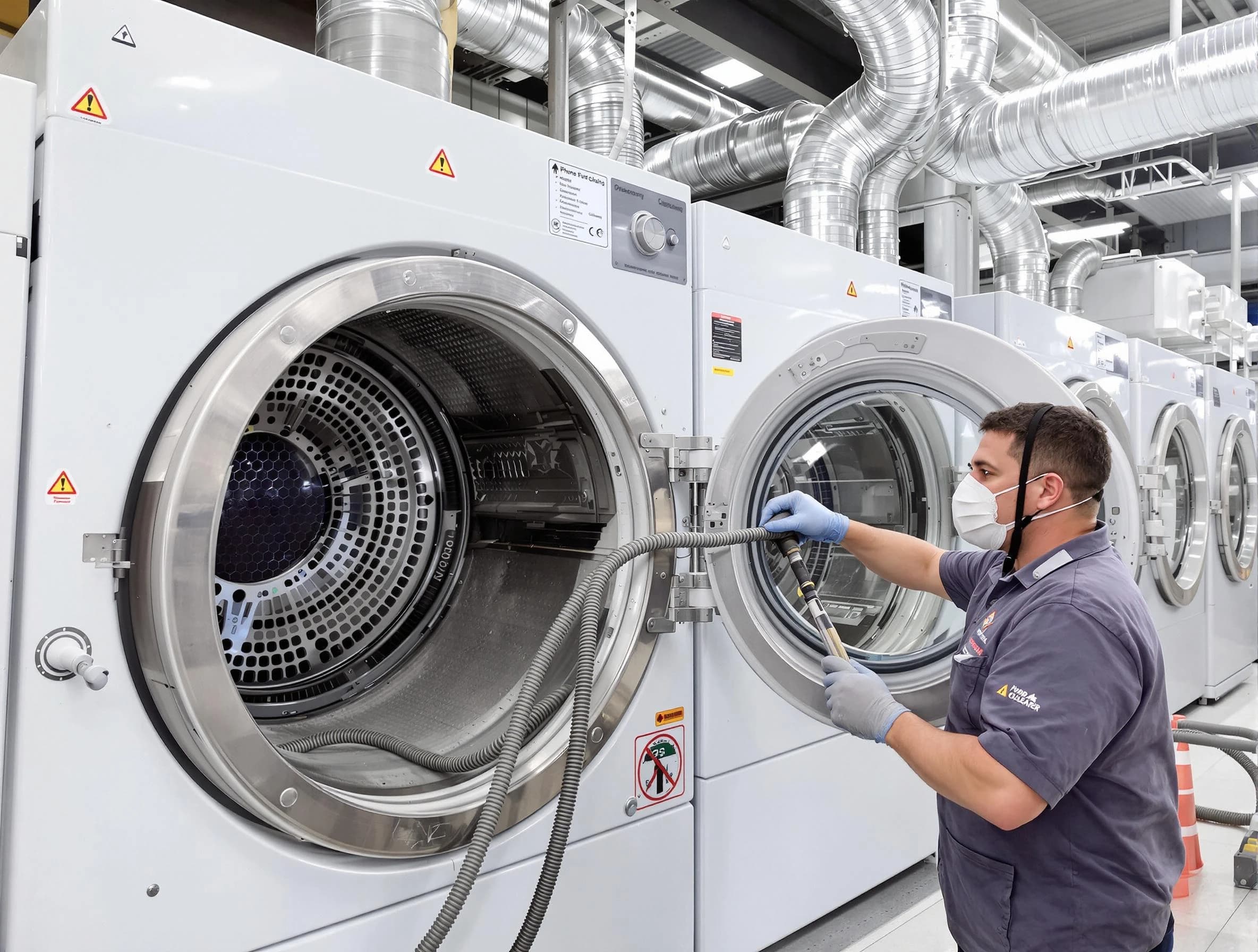 Industrial-grade dryer vent cleaning by McCandless Dryer Vent Cleaning in McCandless