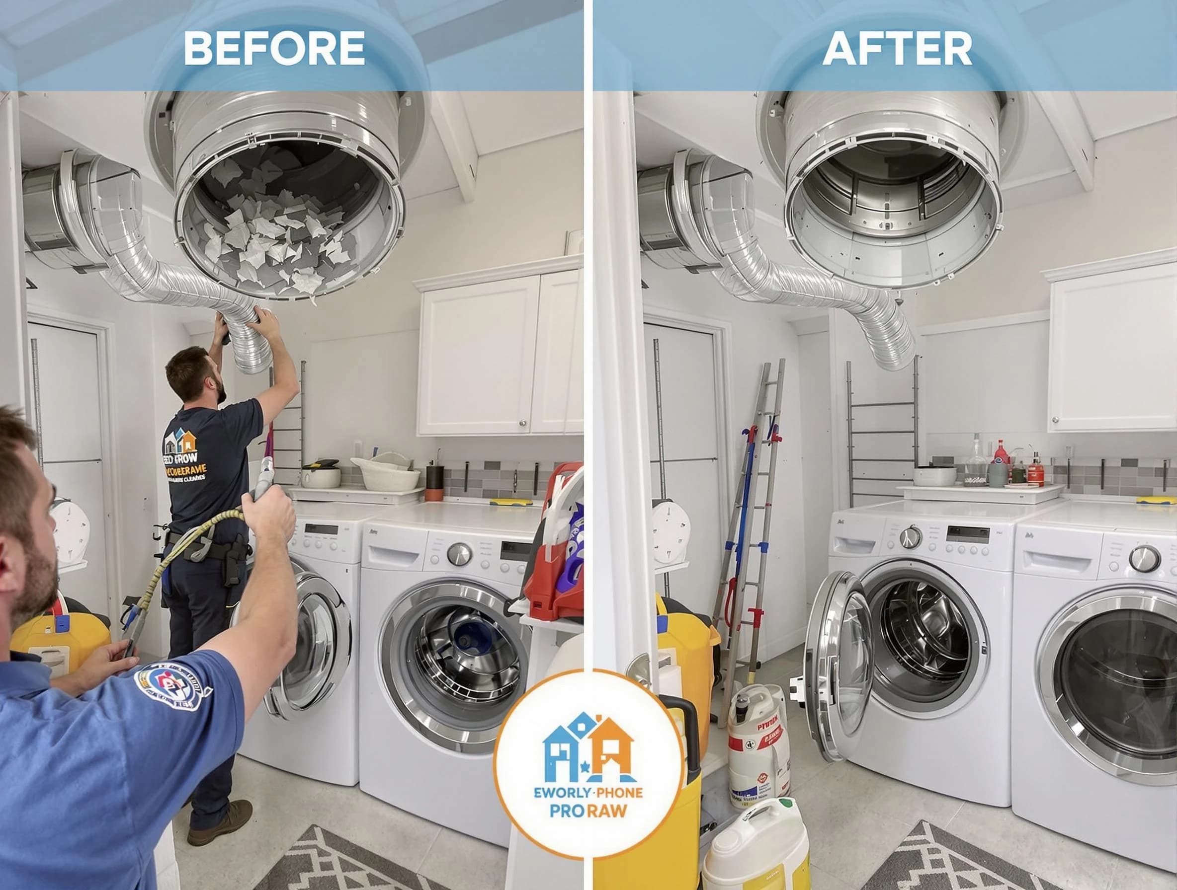 Residential dryer vent cleaning by McCandless Dryer Vent Cleaning in McCandless