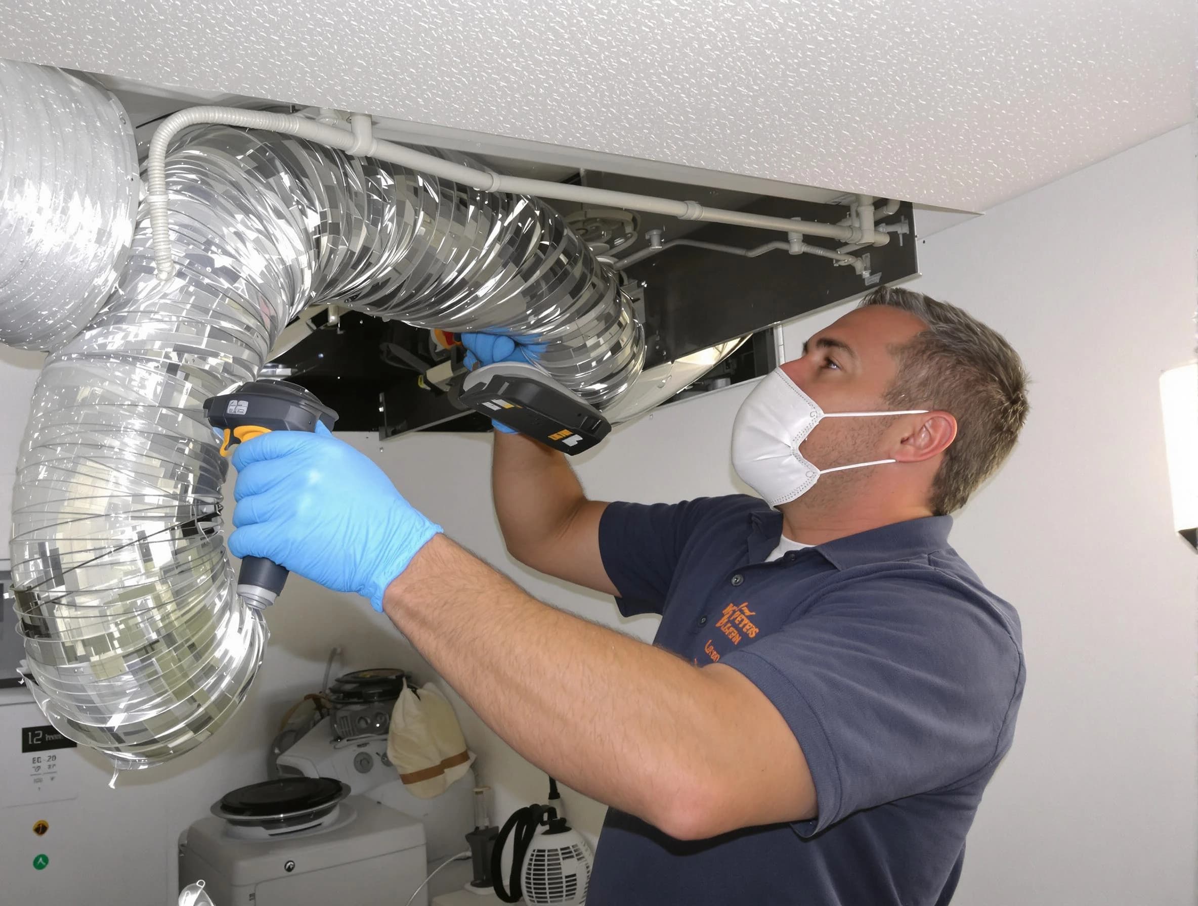 McCandless Dryer Vent Cleaning professional performing thorough residential dryer vent cleaning in McCandless