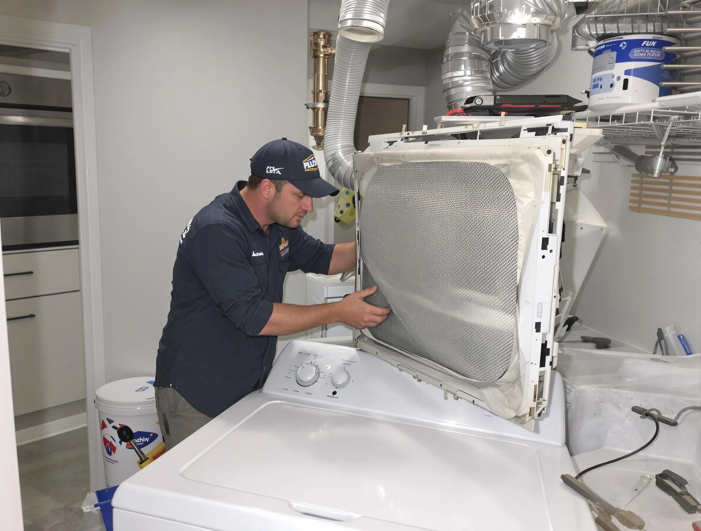 Expert vent cover replacement by McCandless Dryer Vent Cleaning in McCandless