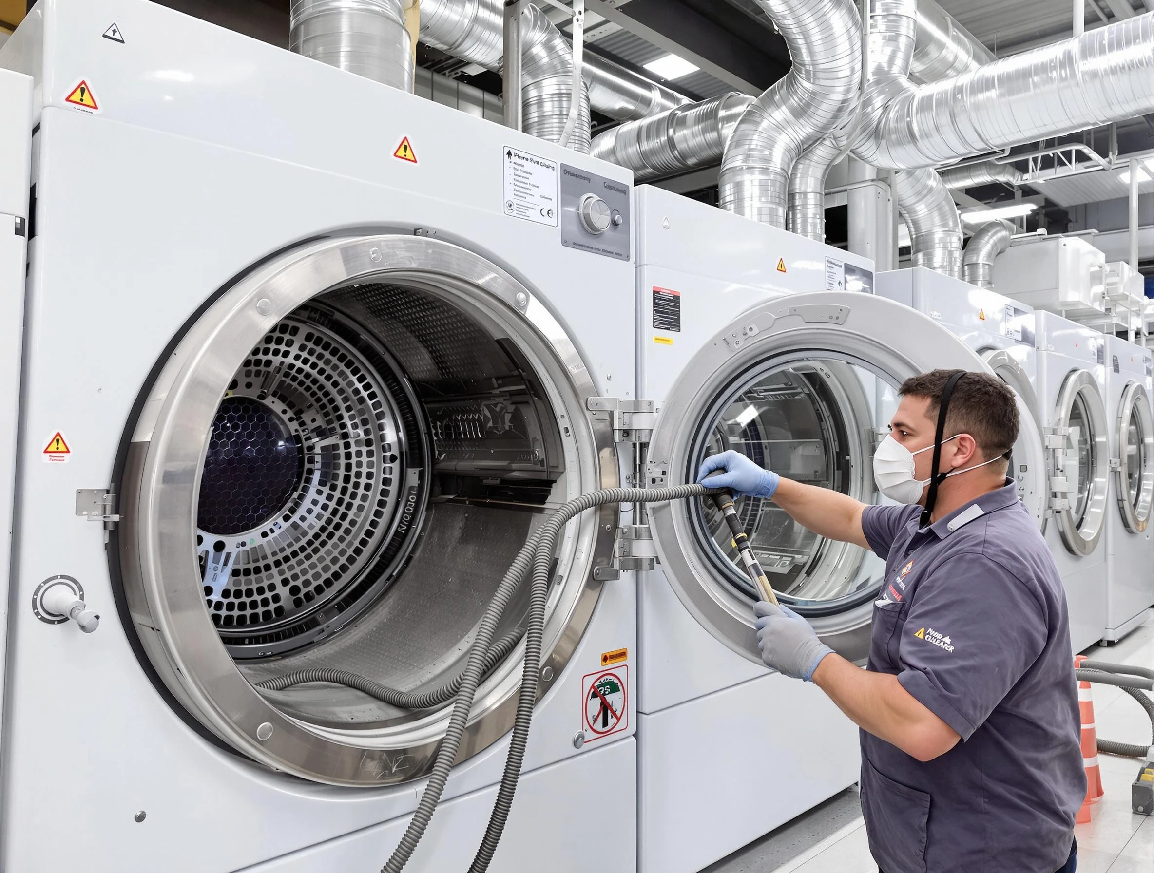Industrial-grade dryer vent cleaning by McCandless Dryer Vent Cleaning in McCandless